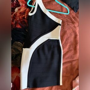 Herve Leger bandage dress